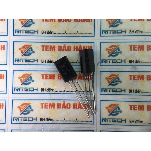 combo 20 con 2SD667, D667 Transistor NPN 1A 120V TO92