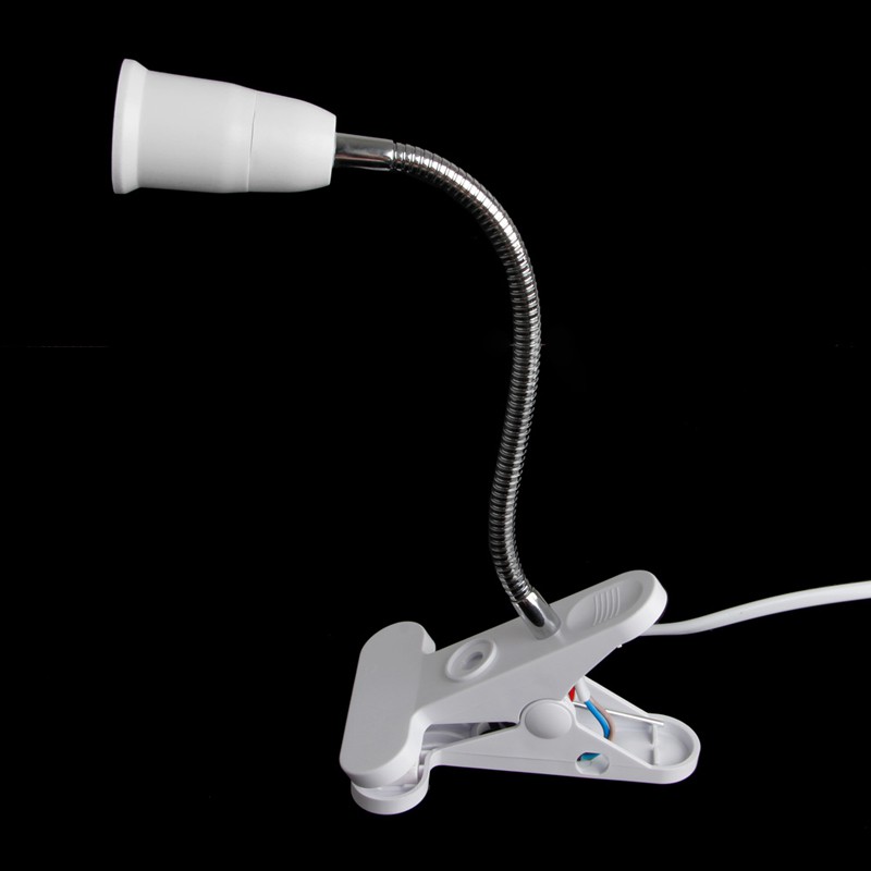 Đế gắn bóng đèn có kẹp linh hoạt AC E27 20cm