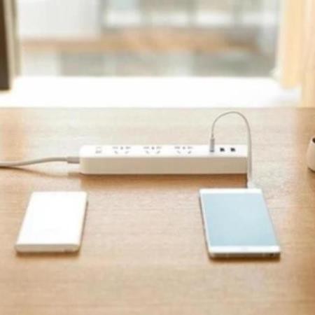 Ổ cắm xiaomi power strip thông minh, tích hợp 3 cổng USB - Bảo Hành 6 tháng 🔥FREE SHIP🔥