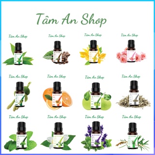 Tinh dầu thiên nhiên nguyên chất loại 10ml giúp thơm phòng, giảm tress , xua đuổi côn trùng hiệu quả