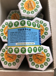 Cao Hổ Tiger Balm White Singapore