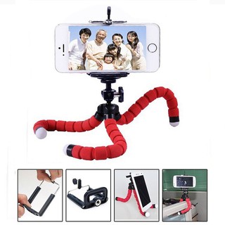 Bộ 1 Tripod TF-3120 kèm 1 Kẹp điện thoại và 1 Remote (Tặng Giá Đỡ Bạch Tuộc Đa Năng)