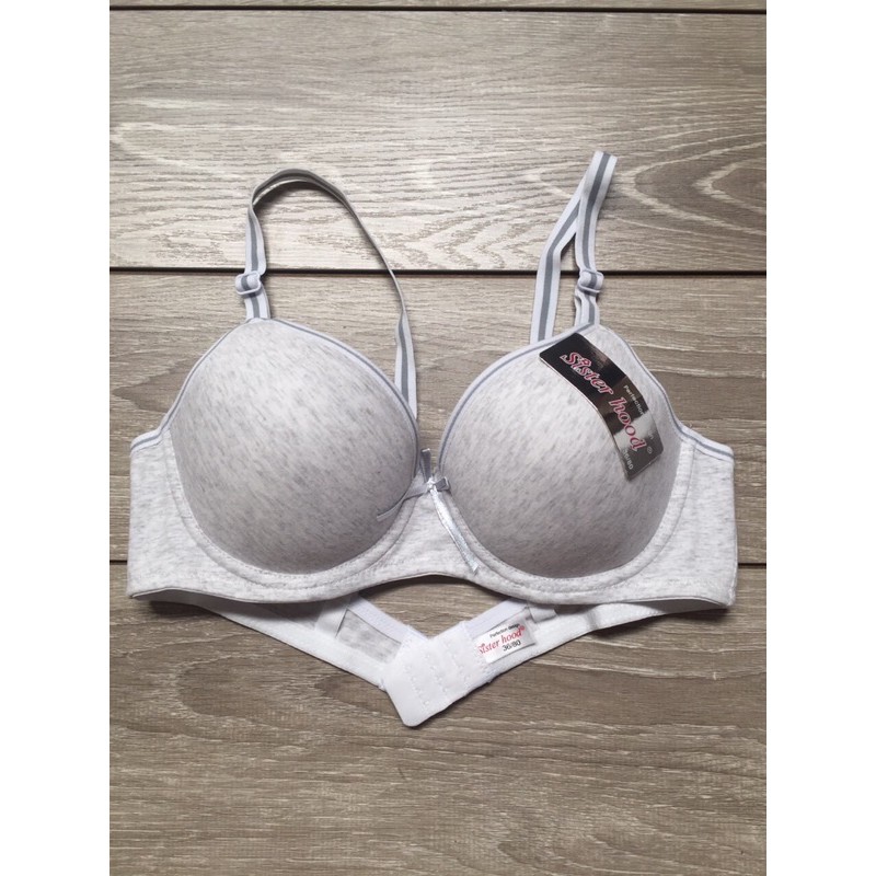 Áo Lót Nữ Cotton Mút Mỏng Có Gọng Thái Lan Sisterhood 18020