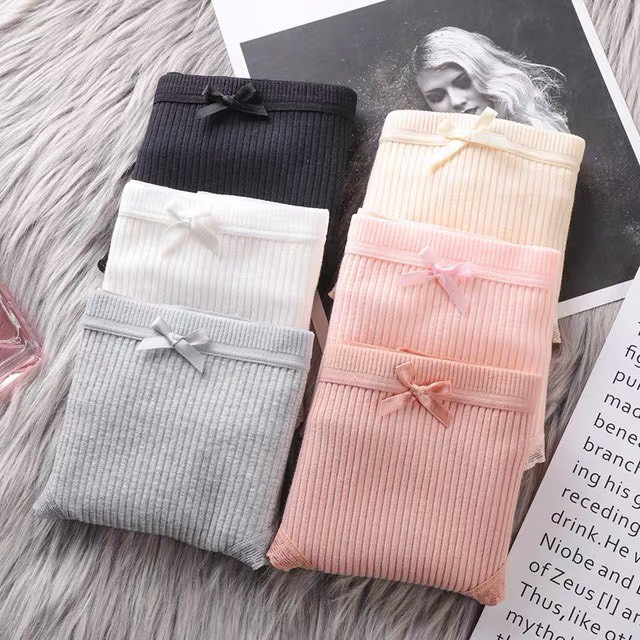 Quần lót cao cấp cotton gân sọc Vega N2-01