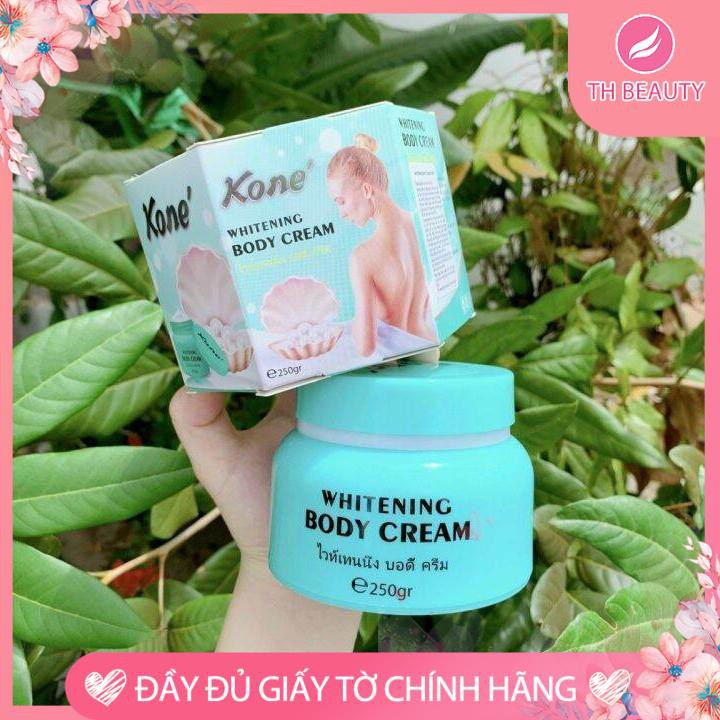 [Thật 100%] Kem Body Kone trắng da chiết xuất Collagen, sữa dừa