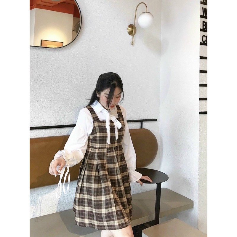 SET YẾM CARO NÂU - HỒNG- ĐEN | BigBuy360 - bigbuy360.vn