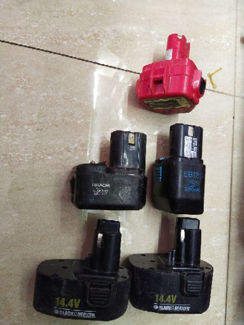 Thanh lý Vỏ pin xấu dùng cho máy pin bãi Nhật, nguyên lõi.