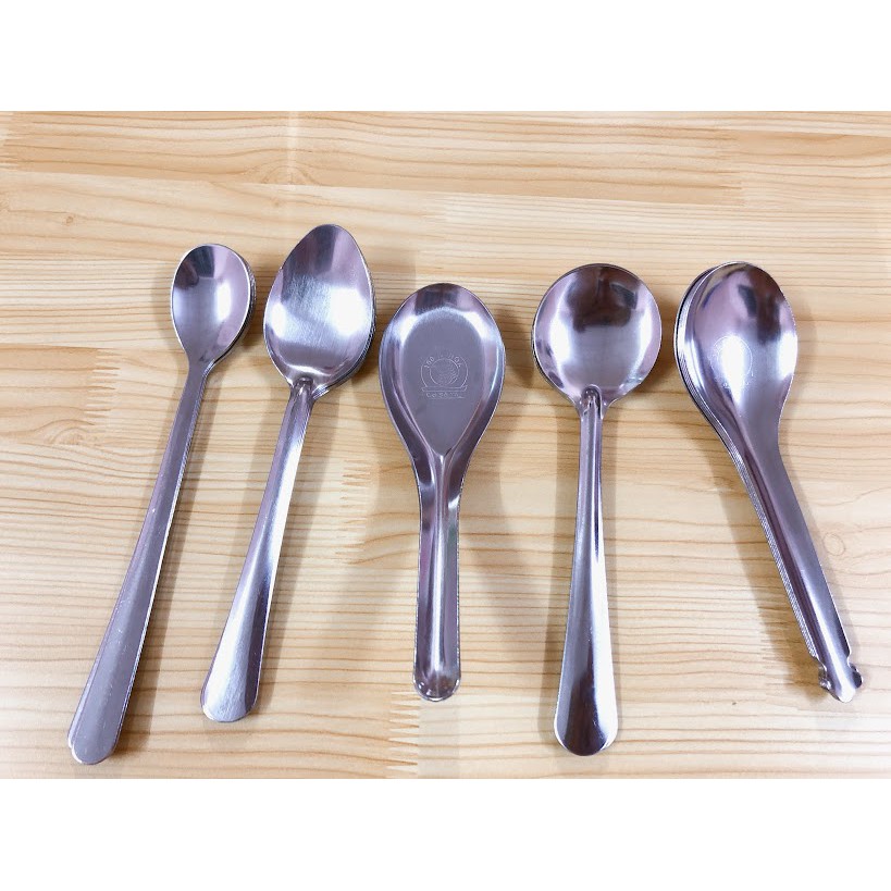 set 1 cái muỗng inox các loại giá rẻ | WebRaoVat - webraovat.net.vn