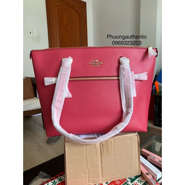 Túi tote Coach hồng đậm xinh sang AUTHENTIC