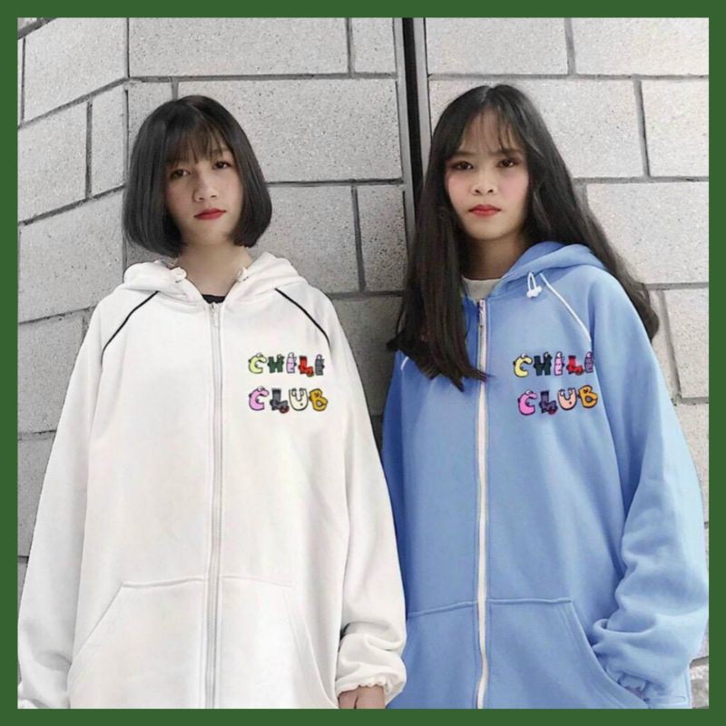 Áo khoác nỉ hoodie full zip nam nữ hooide Hs001 | BigBuy360 - bigbuy360.vn