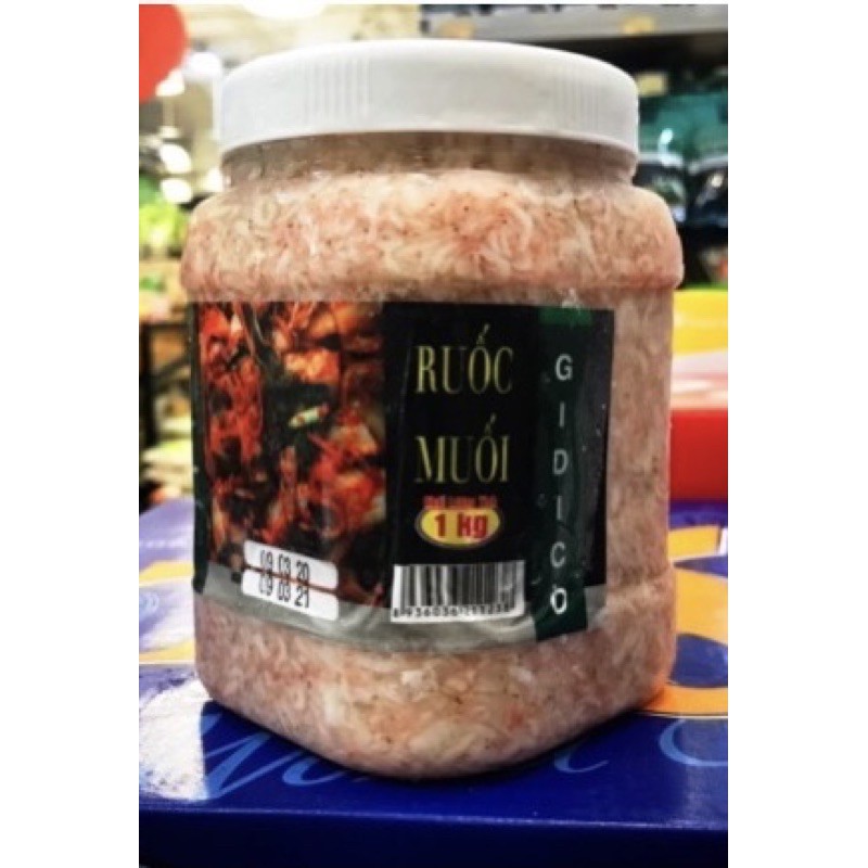 Mắm tép làm kim chi hàn quốc 1kg