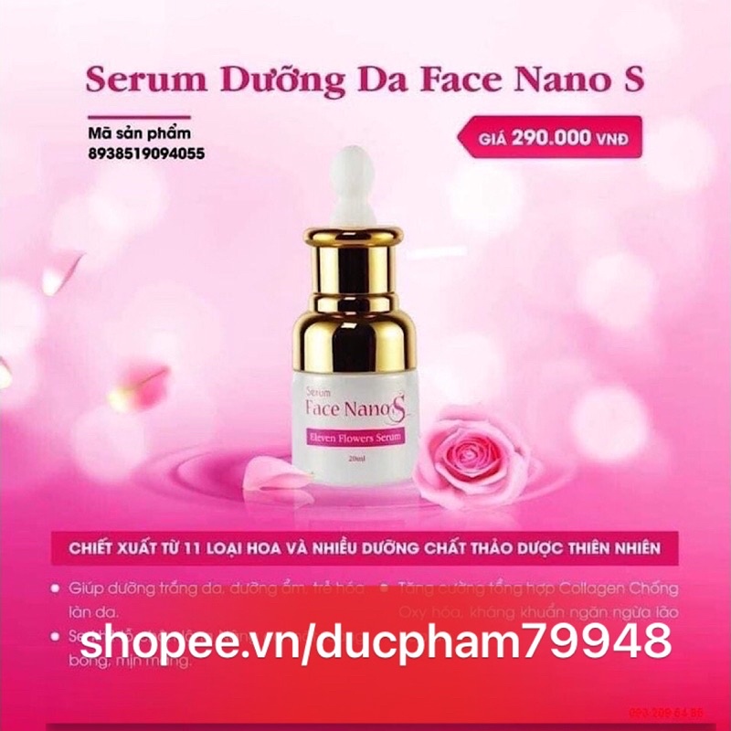 Serum nanos sắc hồng