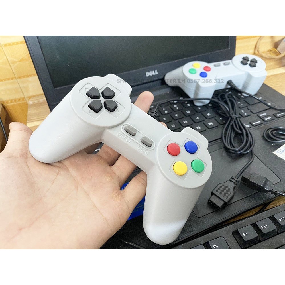 Bộ tay cầm chơi game dây kết nối với máy chơi game 4 nút - tivi máy tính laptop mang lại trải nghiệm tuyệt vời