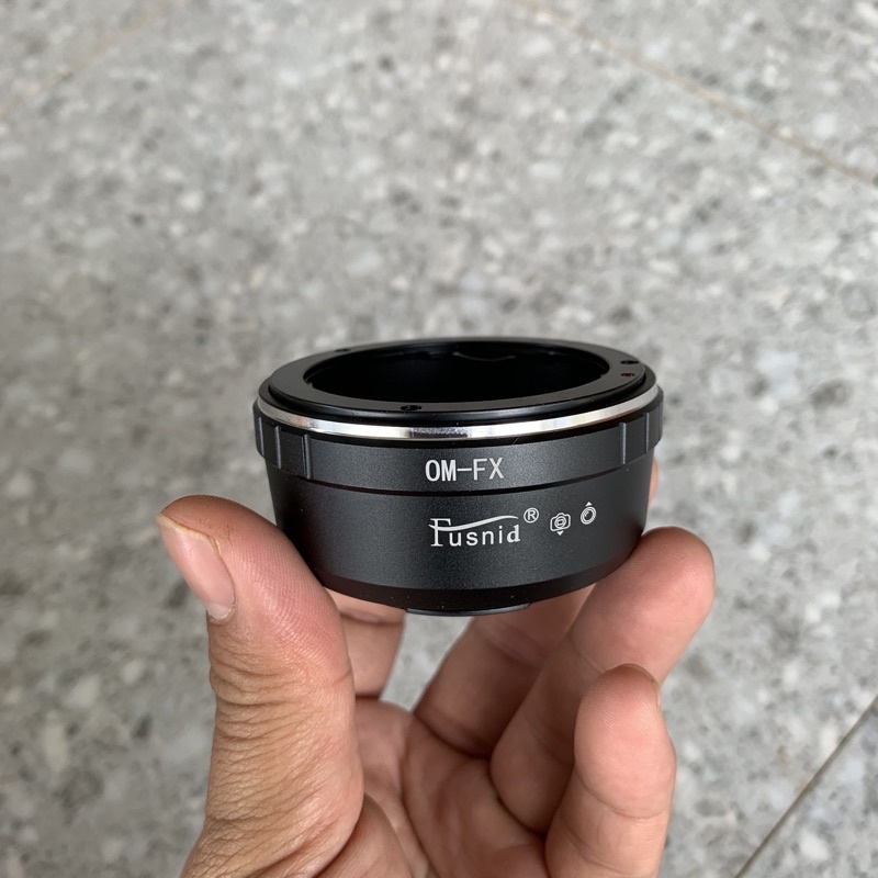 Ngàm chuyển OM-FX hiệu Fusnid - để sử dụng lens Olympus OM trên máy Fujifilm FX