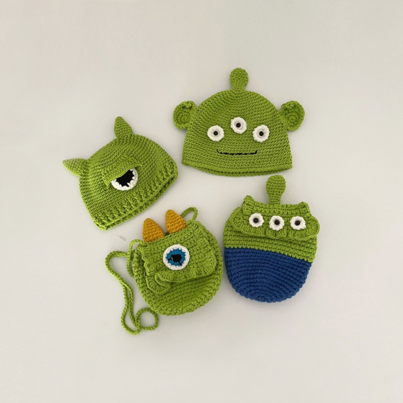 Mũ Len Beanie Dễ Thương Cho Bé