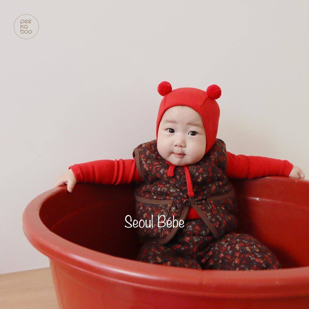 [SALE XẢ] Bộ trần bông KimChang bộ Peekaboo Hàn Quốc