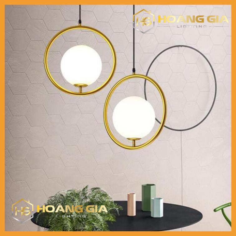 Đèn Thả Trần Hiện Đại - Đèn Thả Bàn Ăn Cao Cấp Loại To D20cm kèm bóng LED chuyên dụng - Tô điểm cho không gian sống