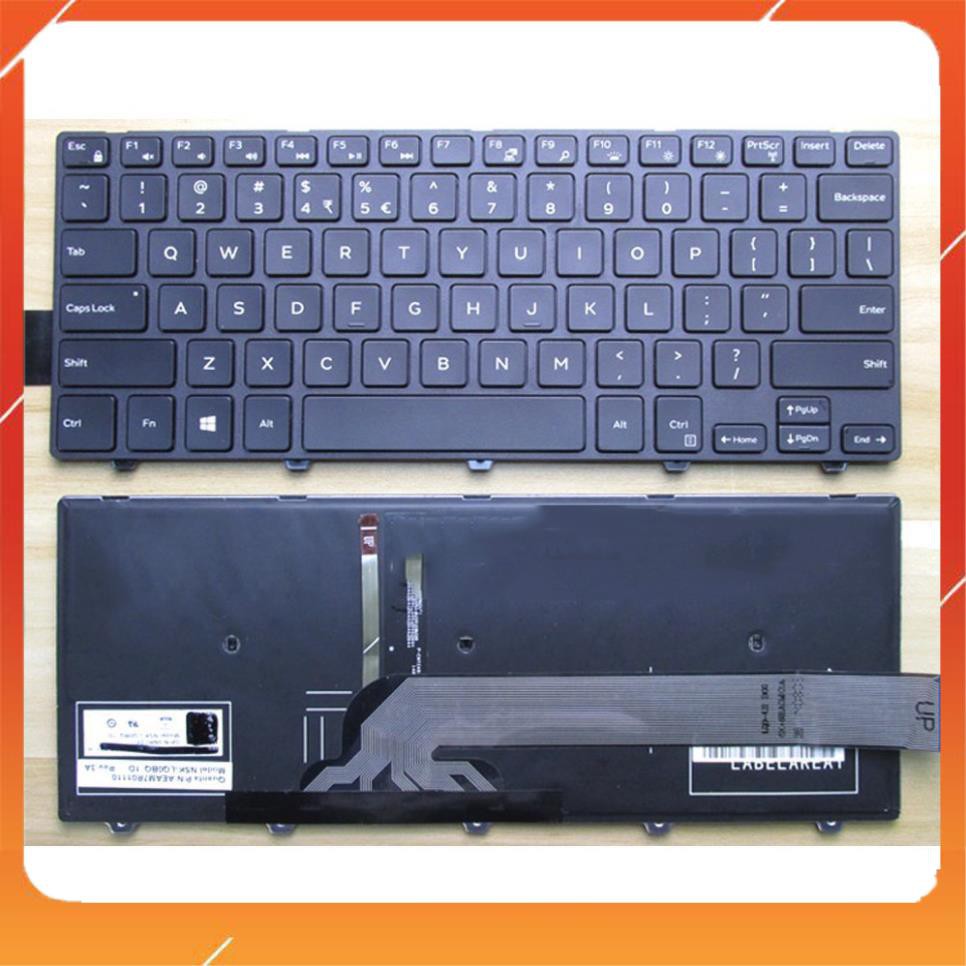 Phím Laptop Dell Inspiron 14-3000 3441 3442 3443 3451 3452 3458 3467 3468 3445 3459 5447 Nhập Khẩu