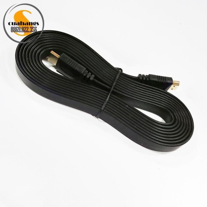 Dây cáp HDMI TRIBAL dẹt dài 3 mét hỗ trợ 4K 3D