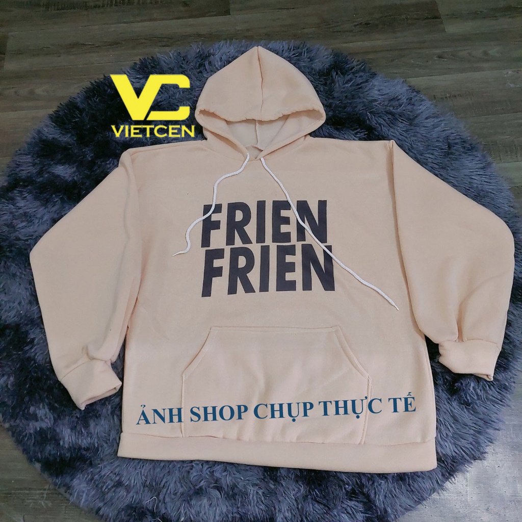 Áo khoác Hoodie tay bồng có mũ Áo khoác nỉ FRIEN form rộng Unisex - CUTE_ZOO | BigBuy360 - bigbuy360.vn