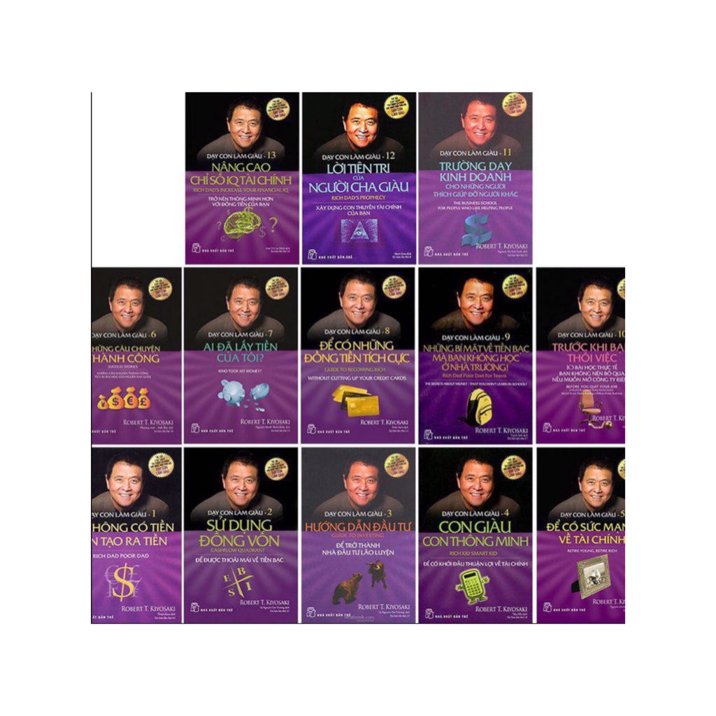 Sách Dạy con làm giàu ( Combo , chọn lẻ )