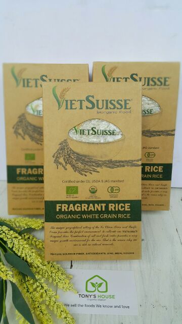 [Vietsuisse] GẠO HỮU CƠ 1KG | BigBuy360 - bigbuy360.vn