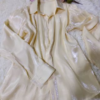 Áo sơ mi lụa ánh kim ( lụa 2 da)