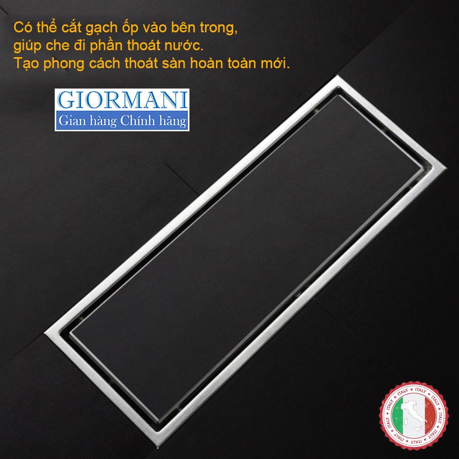 Thoát sàn ngăn mùi inox SUS304  Hàng cao cấp ITALIA GIORMANI