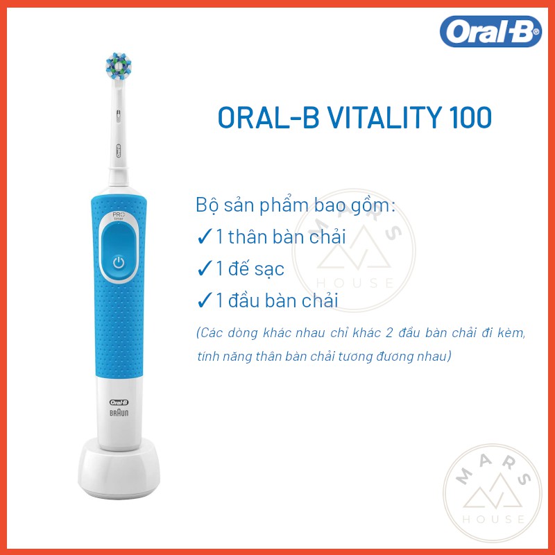 Bàn Chải Điện Oral-B Vitality 100