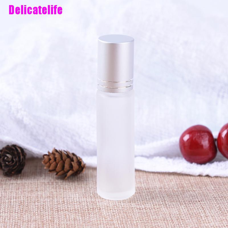 [Hàng mới về] Chai rỗng đựng nước hoa 10ml có đầu lăn bằng nhựa tiện dụng