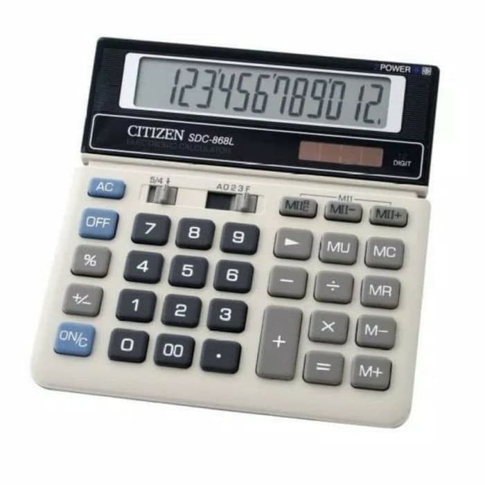 Máy Tính Bỏ Túi Citizen Calculator Sdc 868 L