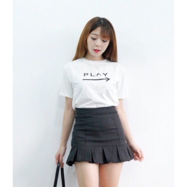 VÁY XẾP LI ĐUÔI CÁ