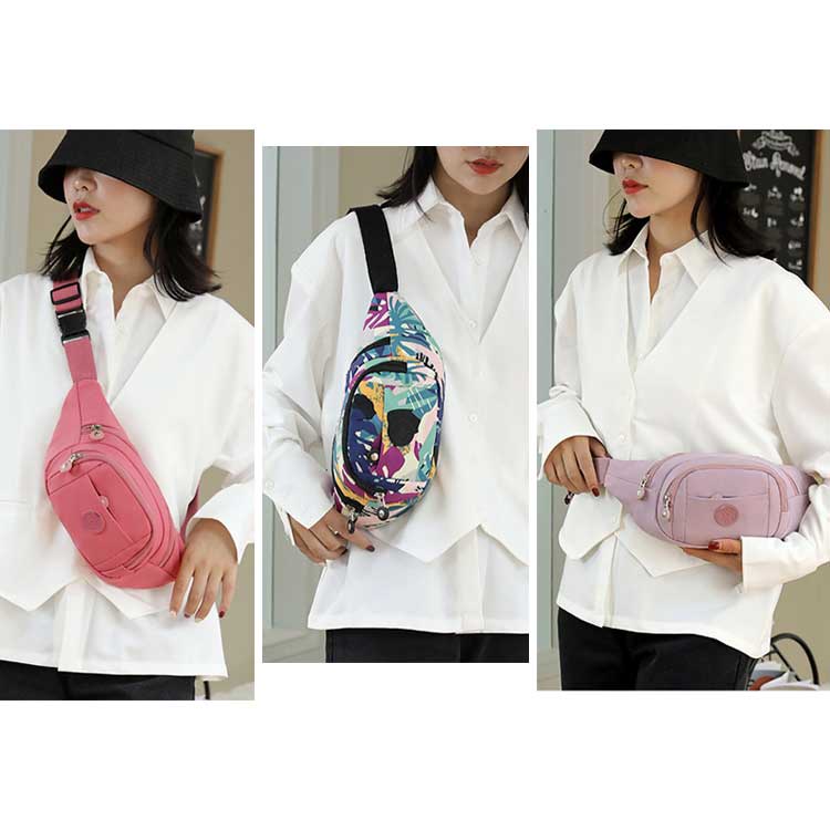 Túi Bao Tử Siêu Nhẹ Chống Thấm Nước Nhiều Ngăn Thời Trang Thể Thao Cho Nam Và Nữ