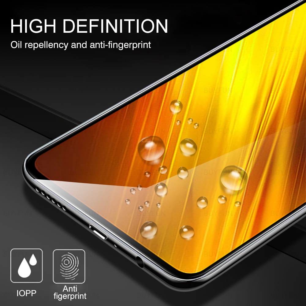 2 Kính Cường Lực Bảo Vệ Toàn Màn Hình Cho Xiaomi Poco X3 Nfc Mi Poco X 3 Pro Pocox3 Poko X3Nfc X3Pro