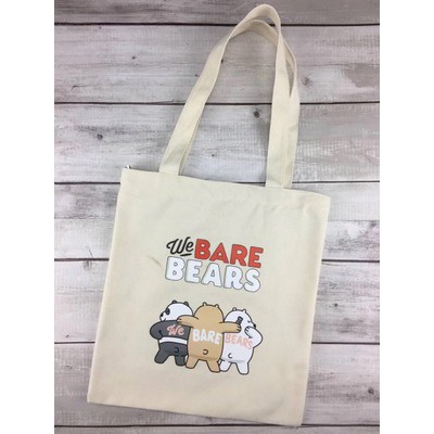 Túi vải canvas in hình gấu We Bare Bears