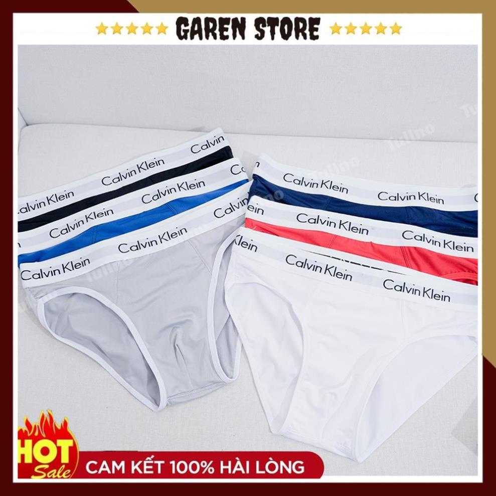 Combo Quần Lót Nam Tam Giác Cao Cấp Loại 1, Quần Sịp Nam CK Co Giãn 4 Chiều Thấm Hút Mồ Hôi Cực Tốt - GAREN