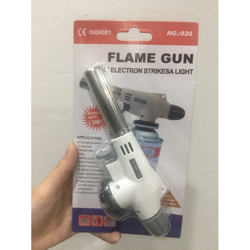 FLAME GUM chất liệu cap cấp, khò ga mini 920, đèn khò