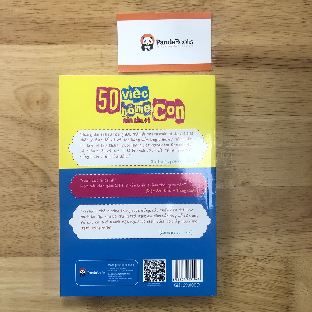 Sách 50 Việc Bố Mẹ Nên Làm Vì Con