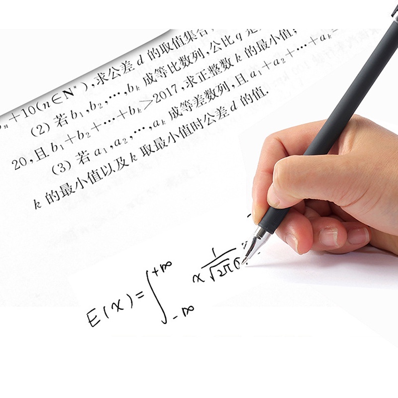Bộ 10 Ngòi Bút 0.5mm Thay Thế Màu Xanh Dương / Đen Chất Lượng Cao