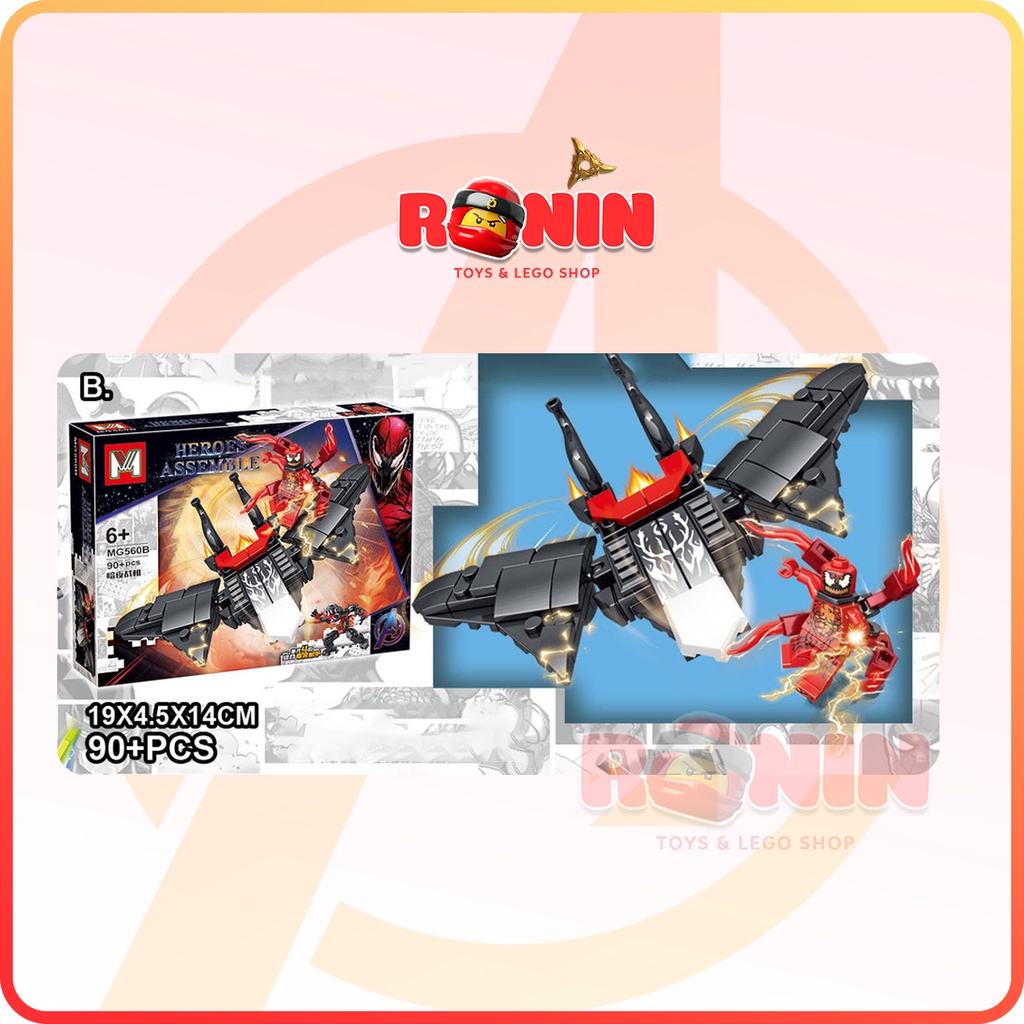 Bộ Đồ Chơi Lắp Ráp Lego Venom Vs Spider-man : Venom Ký Sinh Người Nhện