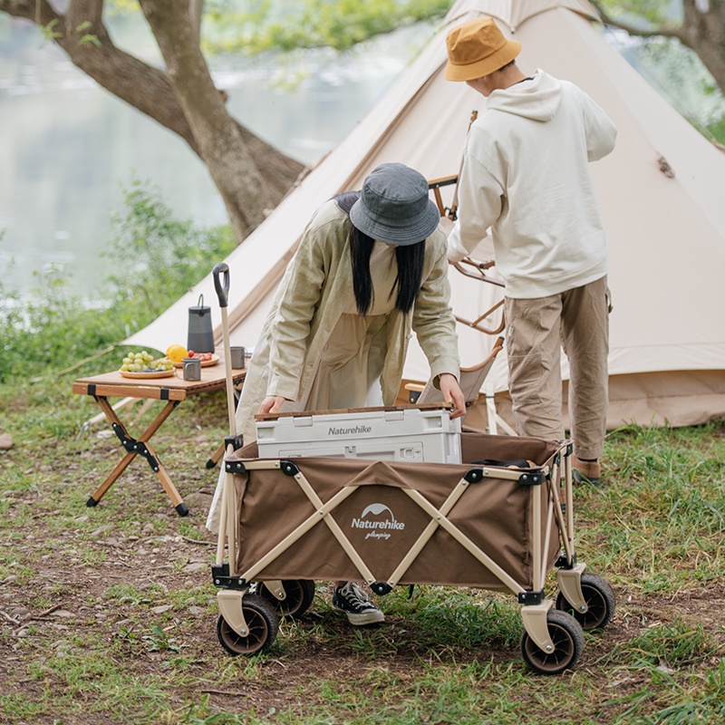 Xe Kéo Dã Ngoại TC03 Naturehike NH20PJ009 Phiên Bản Tháo Bánh
