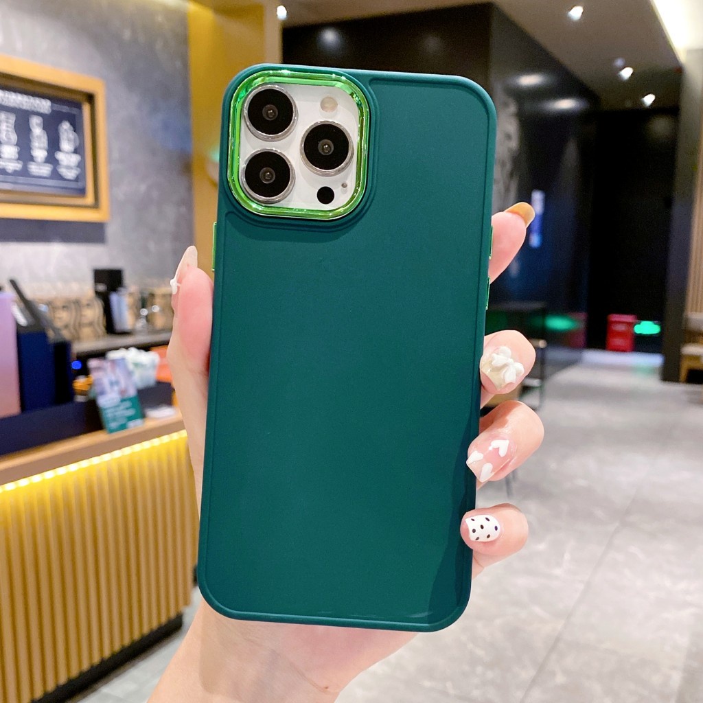 Ốp Điện Thoại TPU Mạ Điện Sang Trọng Chống Sốc Cho iphone 14 plus 13 12 pro max 14 13 12