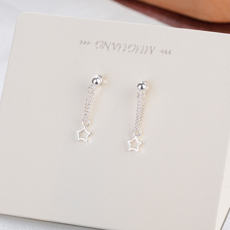 Bông tai bạc S925 We Flower họa tiết ngôi sao phong cách Hàn Quốc thời trang cho nữ