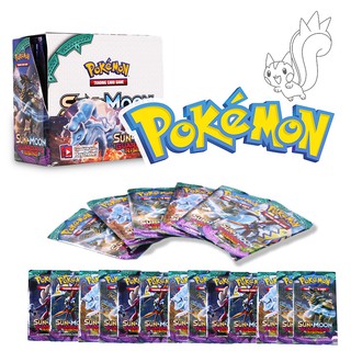 Pokemon Cards Sun&Moon Guardian Rising Booster Box TCG Shiny Reverse Holo Card Trading Card Game