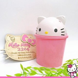 🌸🌸Thùng rác nhựa mini để bàn tiện lợi, dễ thương Hello Kitty☘☘