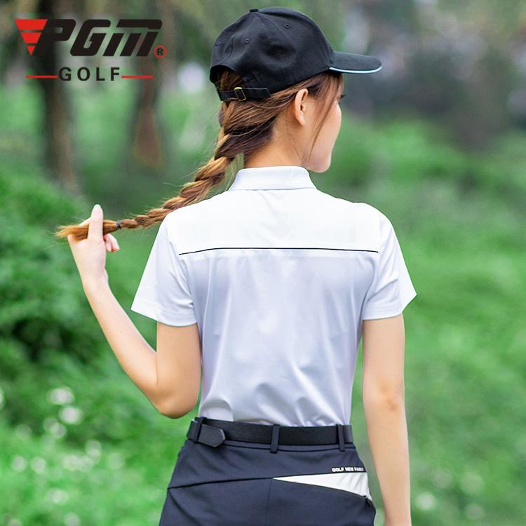 Áo golf nữ - pgm women golf t-shirt - yf277