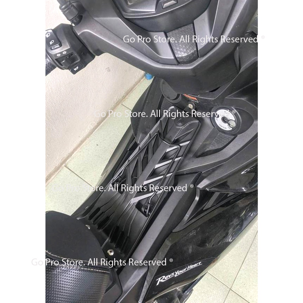 Baga Giữa Nhôm Đen EXCITER 150cc 2015 - 2019