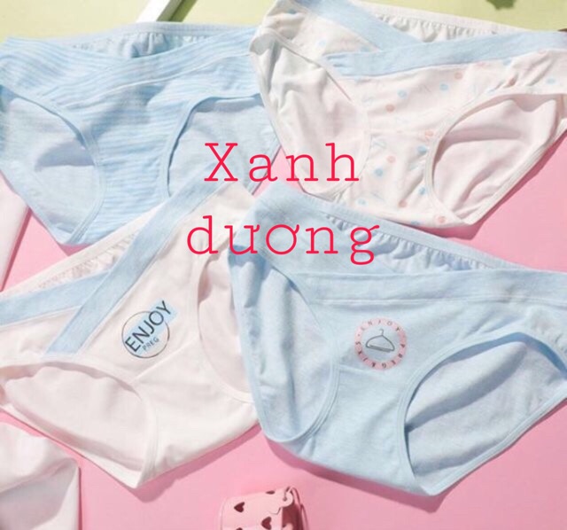SÉT 4 QUẦN LÓT BẦU COTTON CAO CẤP
