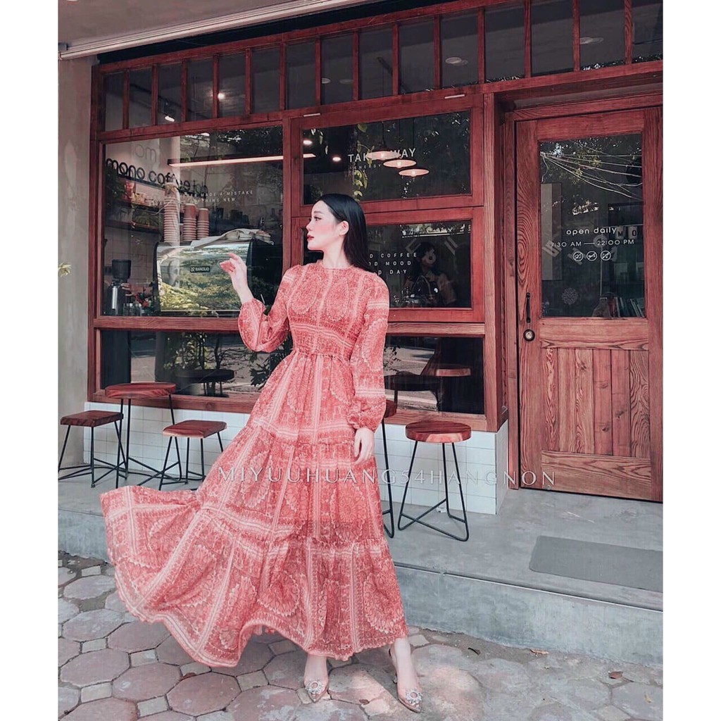 ĐẦM MAXI HOẠ TIẾT | BigBuy360 - bigbuy360.vn