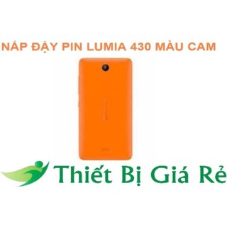 Nắp đậy pin lumia 430 màu cam